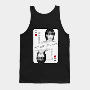 Chaewon Le Sserafim Card Tank Top